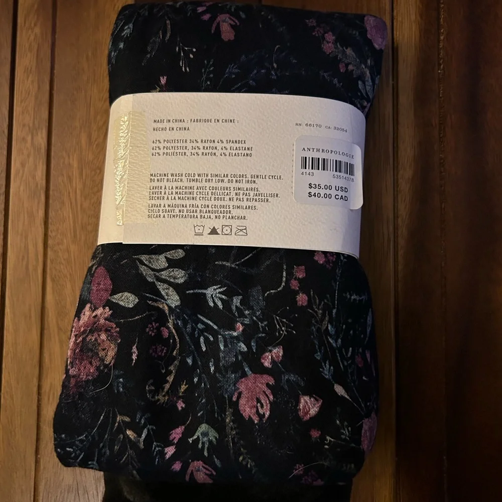 Anthropologie Faux Fur Leggings - Picture 2 of 2